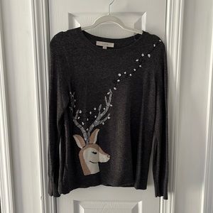 LOFT holiday/winter sweater